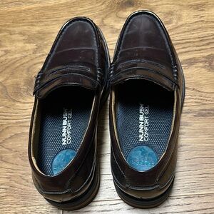 Nunn Bush Brown Leather Loafers Slip-On